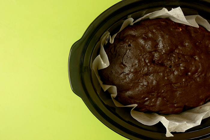 Brownie. Receta para Crock Pot