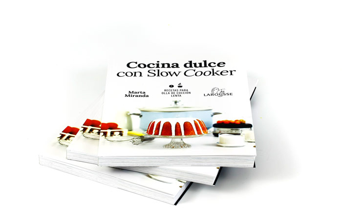 Cocina dulce con slow cooker. Libro de cocina