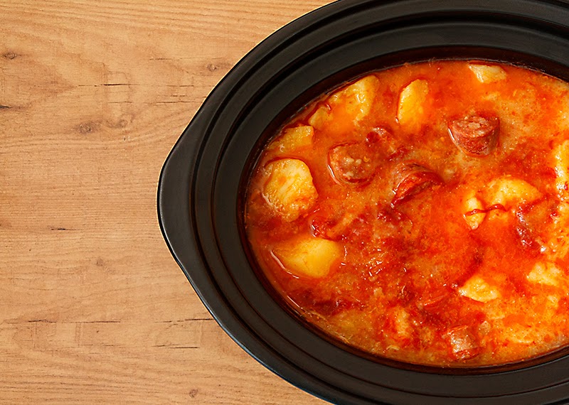 Receta de patatas a la riojana en Crock pot