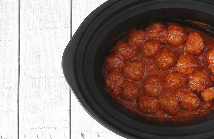 Albóndigas con tomate en slow cooker