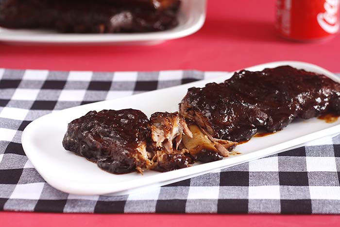 Receta de costillas de cerdo a la barbacoa en Crock Pot
