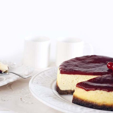 Receta de cheesecake o tarta de queso en Crock Pot