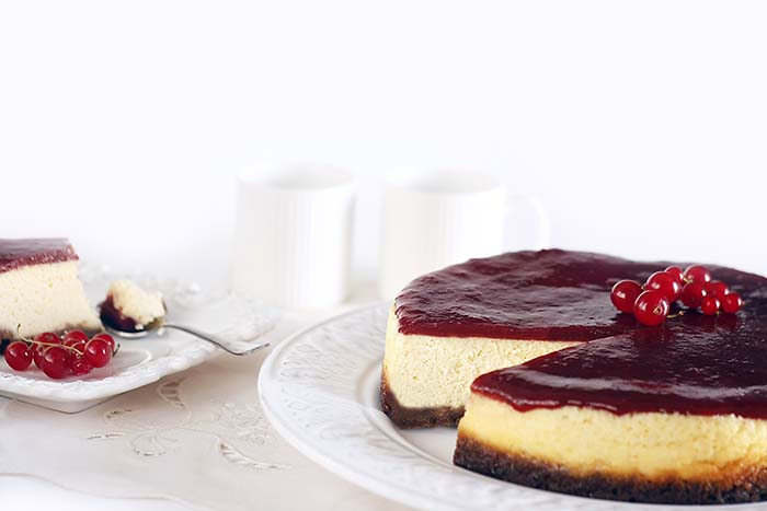 Receta de cheesecake o tarta de queso en Crock Pot