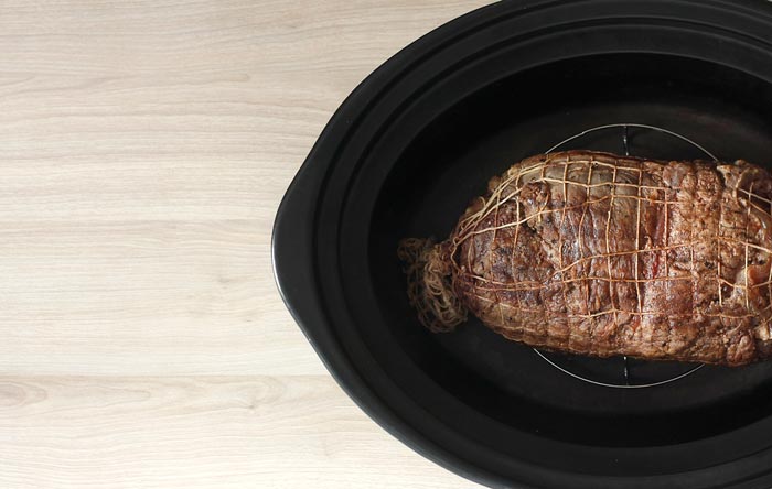 Receta de roast beef en Crock Pot