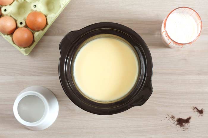 Natillas. Receta para Crock Pot o slow cooker