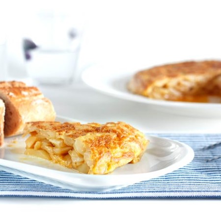 Receta de tortilla de patatas en Crock Pot