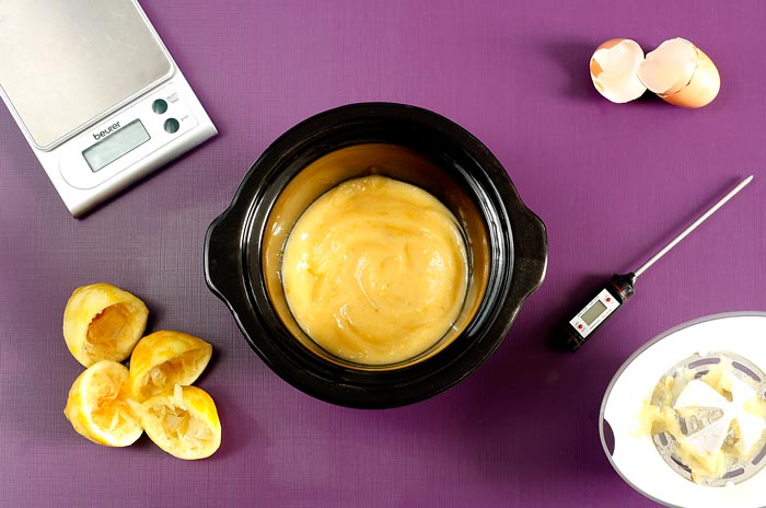 Cómo hacer lemon curd en Crock Pot o slow cooker