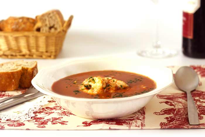 Sopa de pescado. Recetas de cenas para crock pot