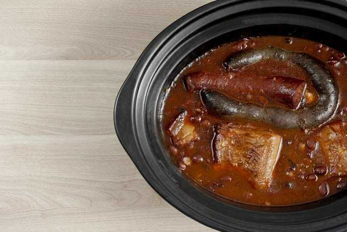 Alubias de tolosa. Receta para Crock Pot