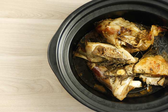 Cordero asado. Receta de Navidad en Crock Pot