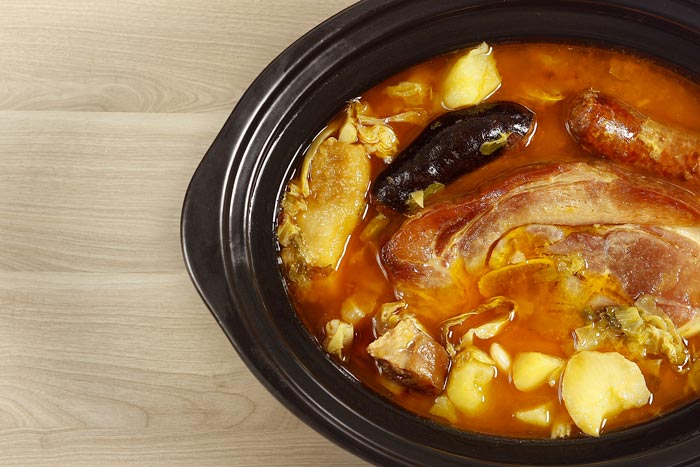 Pote asturiano. Receta para Crock Pot