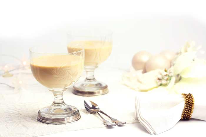 Natillas de turrón. Receta de Navidad para Crock Pot