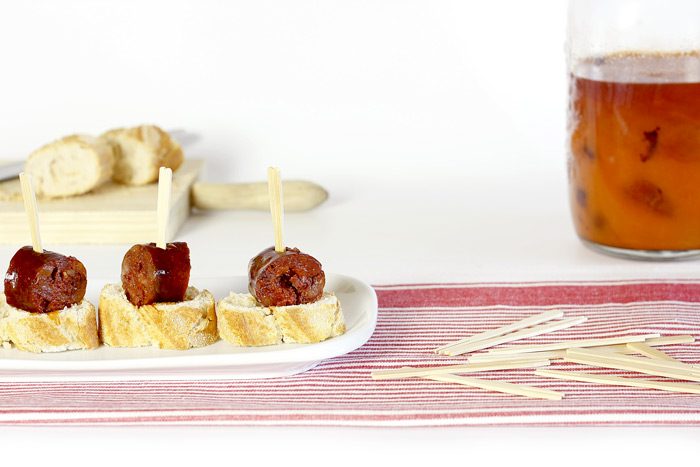 Chorizo de orza. Receta para Crock Pot
