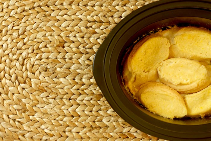 Torrija caramelizada. Receta para Crock Pot