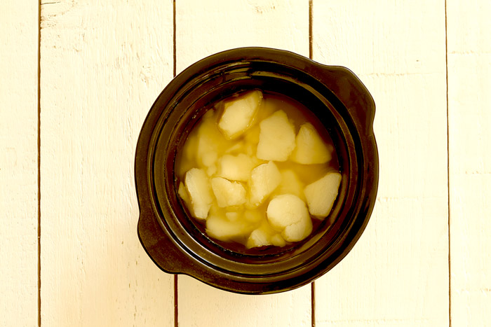 Puré de patata. Receta para Crock Pot