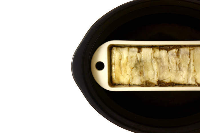 Terrine de campagne. Receta de Navidad para Crock Pot