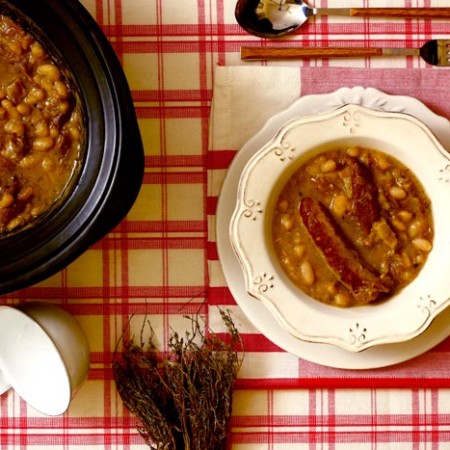 Cassoulet. Receta para Crock Pot