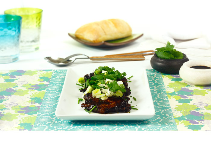 Alitas de pollo orientales. Receta para Crock Pot