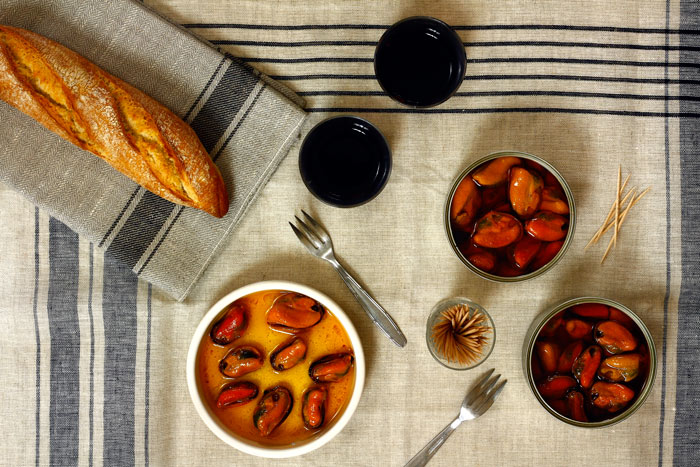 Mejillones en escabeche. Receta para Crock Pot