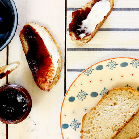 Mermelada de ciruelas con canela en Crock Pot