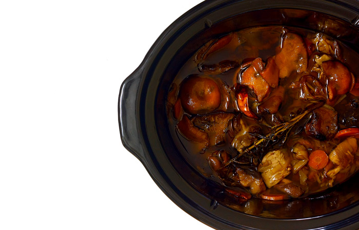 Setas en escabeche. Receta para crock pot