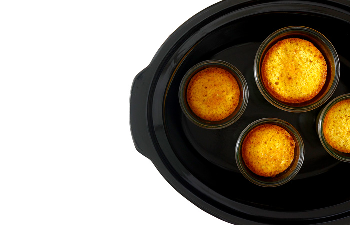 Bizcochos en tarro. Receta para crock pot