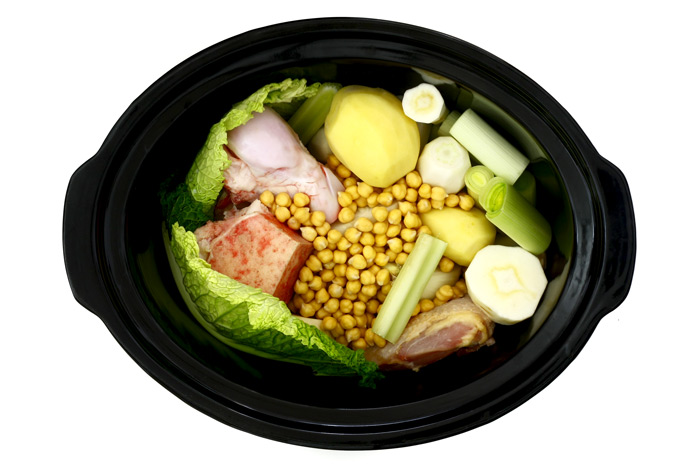 Caldo blanco. Receta para crock pot