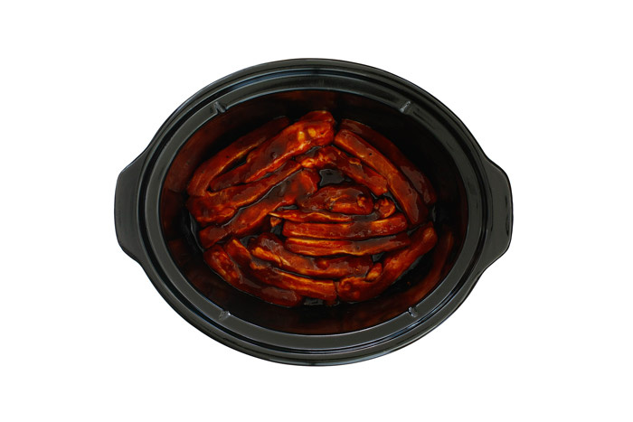 Costillas chinas char siu. Receta para crock pot