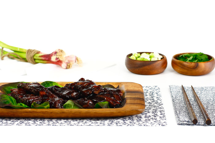 Costillas chinas char siu. Receta para crock pot