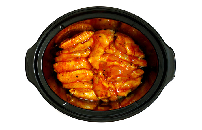Buffalo wings. Receta para crock pot