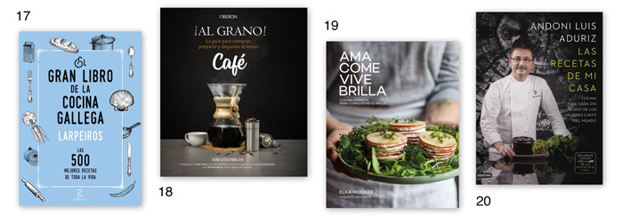 Veinte libros de cocina para regalar en Navidad