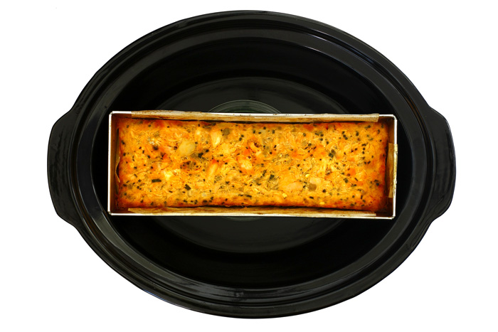Terrina de salmón. Receta para crock pot