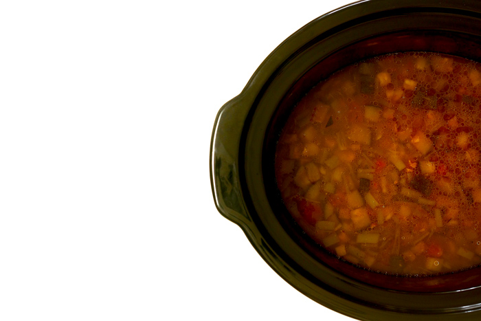 Soupe au pistou. Receta para crock pot o slow cooker