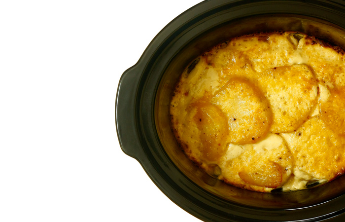 Patatas a la crema. Receta para crock pot o slow cooker