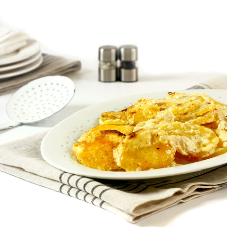 Patatas a la crema. Receta para crock pot o slow cooker