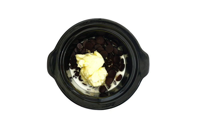 Salchichón de chocolate. Receta para crock pot o slow cooker