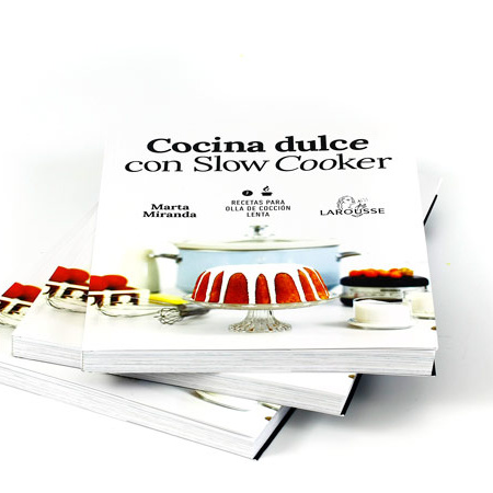 Cocina dulce con slow cooker. Libro de cocina