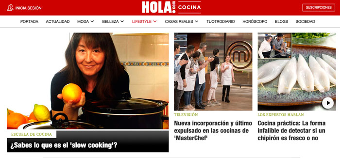 Entrevista de Marta Miranda en Hola.com