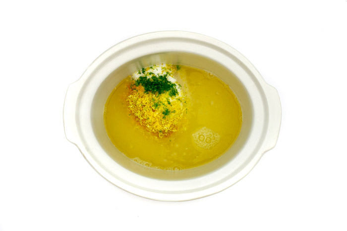 Sirope de limón. Receta para crock pot o slow cooker