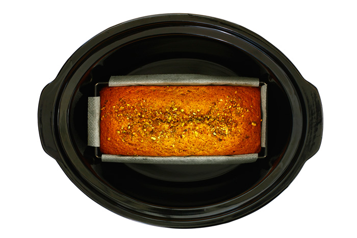 Bizcocho de pistachos. receta para crock pot o slow cooker
