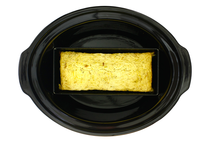 Pastel de puerros. Receta para crock pot o slow cooker