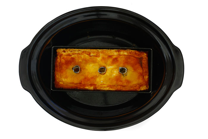 Pâté en croûte. Receta para crock pot o slow cooker